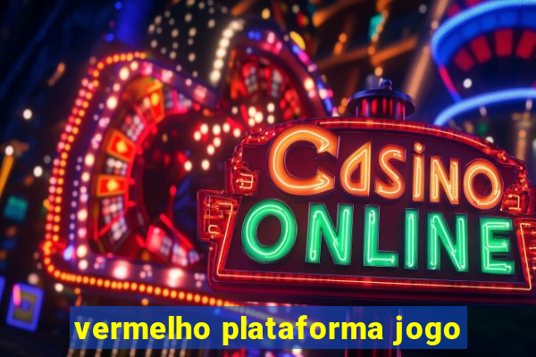 vermelho plataforma jogo